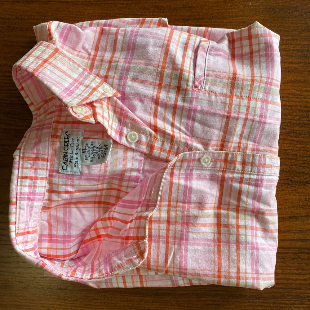 Plaid button up